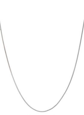 极简蛇骨链素链冷淡风锁骨链