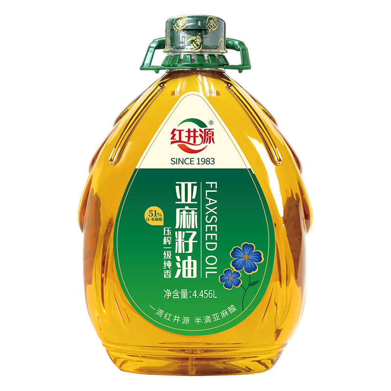 红井源亚麻籽油压榨一级