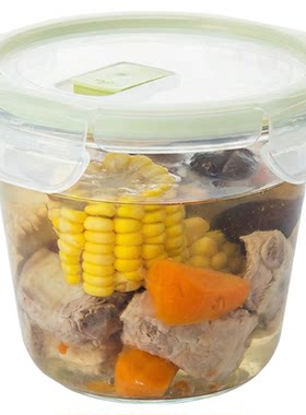 霜山耐热玻璃汤碗深型可微波加热