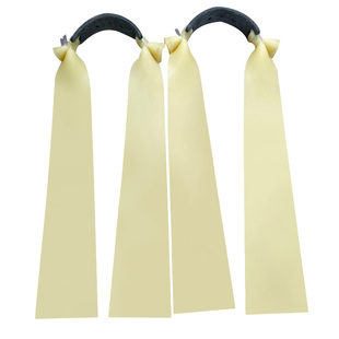 猫头鹰弹弓皮筋4020宽大拉力耐用两节大锥度防冻加厚高弹力扁皮筋