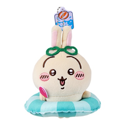名创优品Chiikawa夏日季泳圈挂件