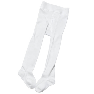 无骨儿童舞蹈袜春秋棉学生白色打底裤袜中厚秋冬季加绒女童连裤袜