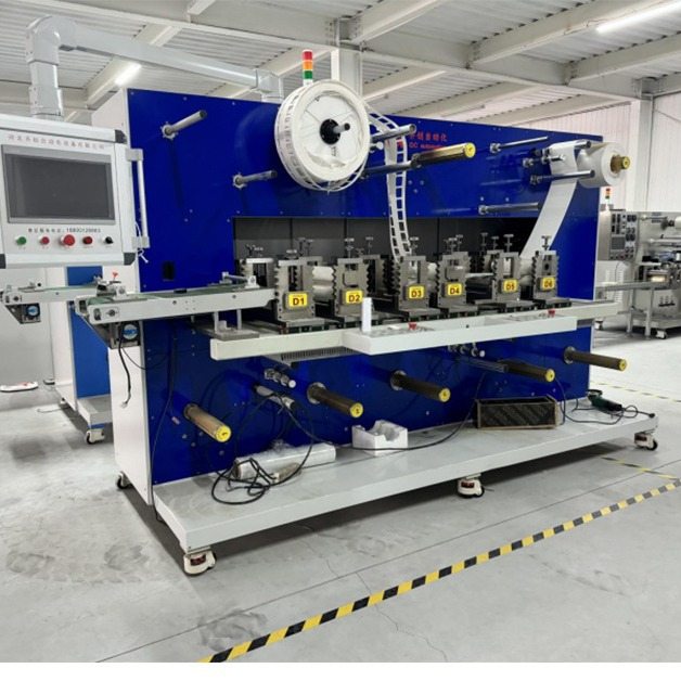 供应全自动圆刀模切机 极片模切机 全自动圆刀机敷贴机设备厂家