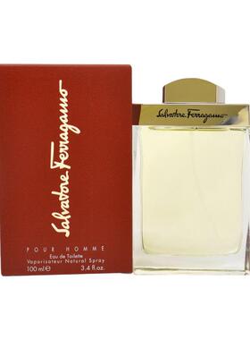 美国直邮SalvatoreFerragamo菲拉格慕同名男士淡香水EDT100m正品