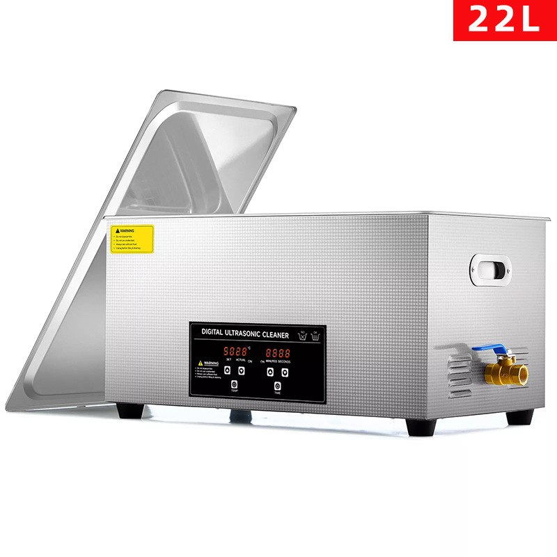 超声波清洗机22L碳氢汽车油嘴工具清洗480w商用清洗机可定制logo
