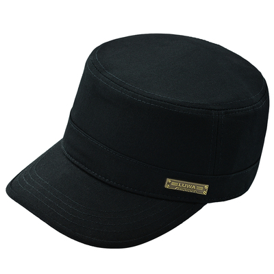 路瓦硬顶有型高端男四季平顶帽子