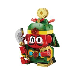 JAKI佳奇积木五路财神摆件暴富BUFF礼盒招财年货新年生日礼物玩具