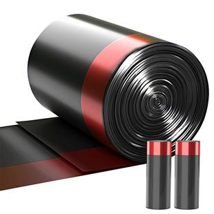 明信抽绳垃圾袋家用加厚手提式自动收口免撕大号宿舍黑色塑料袋