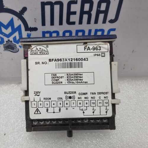 Sub-Zero FA-963 Temperature Controller 8(3)A/250Vac