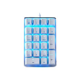 驰尚魔蛋机械数字小键盘电脑笔记本外接青茶红轴收银财务有线