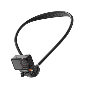 卓尔挂脖手机支架适用大疆action6/5pro/4/3运动相机第一人称视角拍摄设备gopro直播神器acepro2骑行拍摄神器