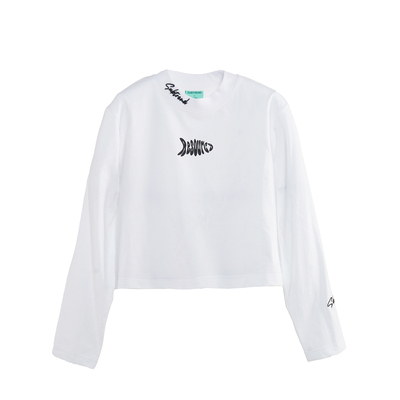 新品女士2025新款ins潮牌早秋巨好看一字肩长袖上衣百搭过分散漫