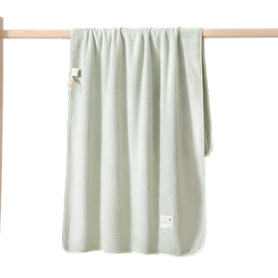 初生婴儿浴巾比纯棉吸水速干超软超柔新生儿童洗澡游泳宝宝小盖毯