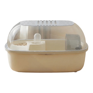 仓鼠笼子透明全景豪华特大别墅熊窝超大空间三线专用宠物用品高透