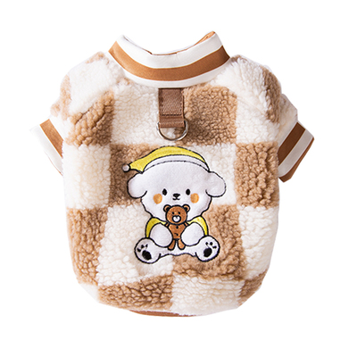 秋冬季加厚套头狗狗衣服