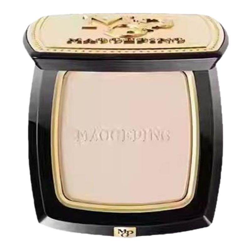 MAOGEPING/毛戈平光感柔纱凝颜粉饼小金扇定妆遮瑕持久控油哑光/