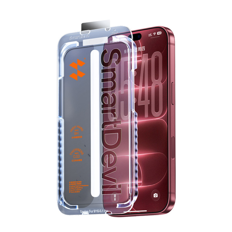 闪魔适用iPhone18promax钢化膜17pro苹果AR抗反射18p手机膜16贴膜屏幕15无尘仓14无黑边pm全屏13新款防爆高清