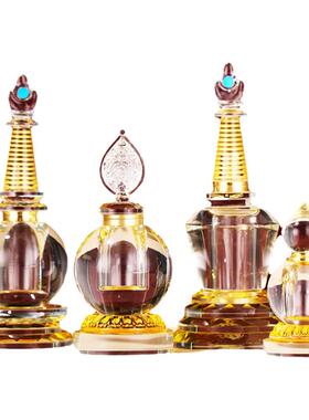 水晶舍利塔供养舍利子