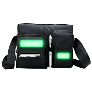 快递员揽收包便携式蓝牙打印机腰包多功能耐磨防水快递员背包定制