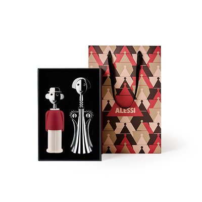 结婚礼物【微醺礼盒】ALESSI红酒开瓶器高档乔迁摆件新婚礼物送礼