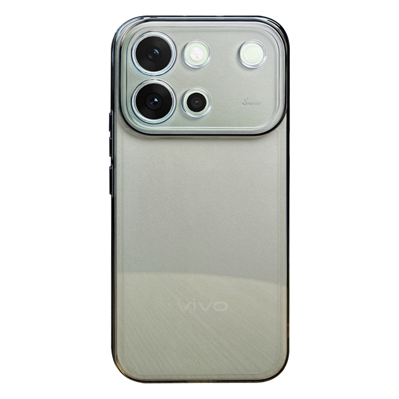 四角防摔适用于vivos60新款手机壳全包边s60元气版保护套V2571A透明黑V2572A全包VIVO镜头开孔S60软壳轻薄