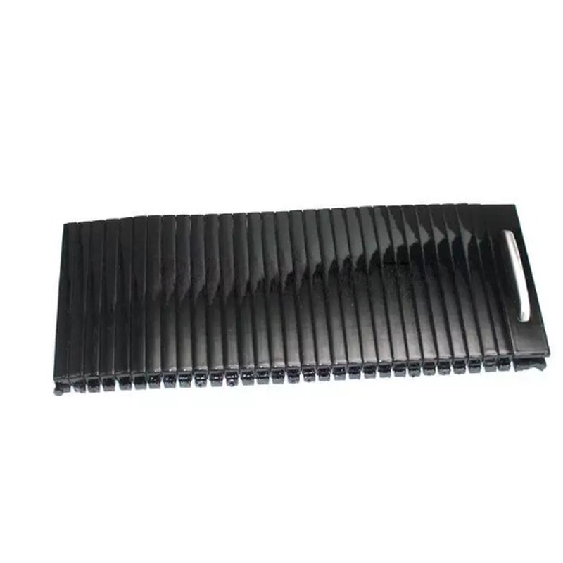 适用于捷豹XFL XEL F-PACE卷帘中央扶手箱水杯架推拉盖板内饰改装
