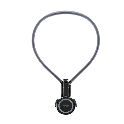 绿联挂脖手机支架第一人称视角拍摄设备胸挂磁吸脖子式穿戴防抖直播Vlog骑行适用大疆action5pro/4/3运动相机