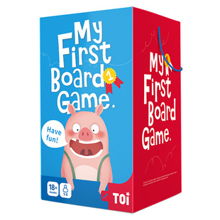 图益TOI第一套桌游弗兰克鱼铺手电寻宝20合1棋 1-6岁儿童亲子玩具