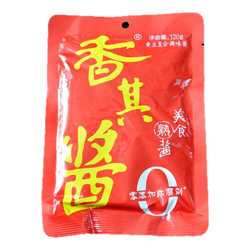 东北特产大酱香其酱熟酱黄豆瓣酱120克香辣酱拌饭炸酱蘸酱菜多用