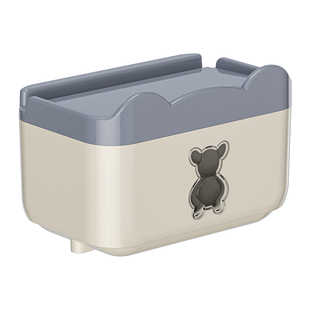 卫生间纸巾盒免打孔厕所放卫生纸厕纸置物架壁挂式卷纸抽纸盒防水