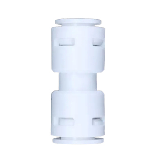 净水器3分pe管接头免卡扣K1566一字型三分直接快插头3分直通配件