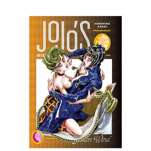 【现货】JoJo的奇妙冒险：第5部-黄金之风 JoJo’s Bizarre Adventure: Part 5--Golden Wind  Vol. 4 英文漫画 正版进口书