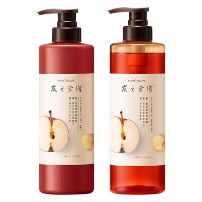 【百补】发之食谱苹果生姜洗发水滋养修护强韧防断发香氛