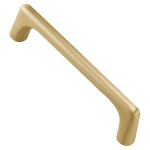 铜匠师新中式黄铜衣柜拉手现代简约高档金色抽屉橱柜门把手极简长