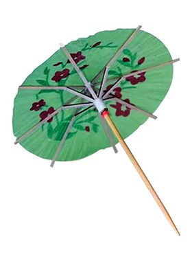 迷你小纸伞鸡尾酒装饰甜品插签