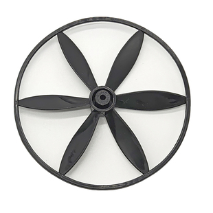 带圈六叶螺旋桨 塑料风叶学生DIY手工小风扇风能动力车船玩具扇叶