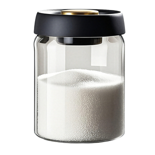 糖果罐玻璃密封罐家用客厅白糖储存罐蜜糖专用瓶装零食饼干储物罐