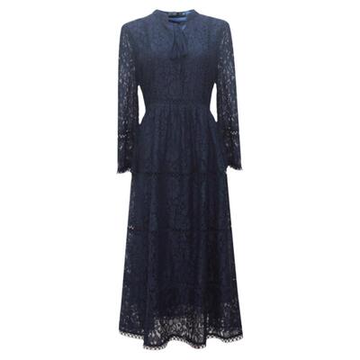 台湾品牌喇叭早春新款爆款连衣裙