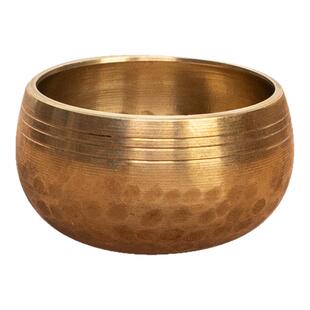 梵木果尼泊尔麟纹颂钵佛音碗哄睡宝宝音疗静心袖珍随身携带铜钵