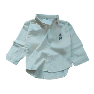 男女童灯芯绒长袖衬衫25春秋韩版中大儿童宽松柔软休闲上衣薄外套