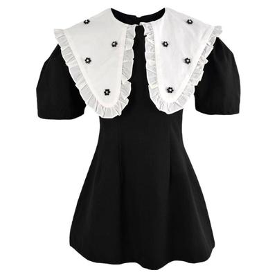 CLOUDSEASON法式大翻领连衣裙