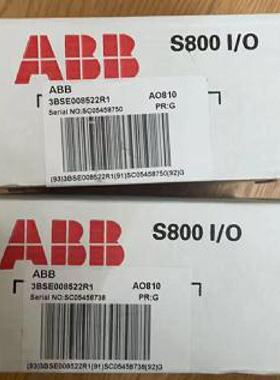 议价ABB AO810 0-20mA 3BSE008522R1 模拟量3BSE038415R1 AO810