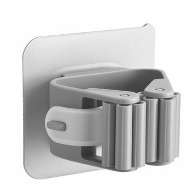 免打孔无痕强力拖把夹壁挂浴室