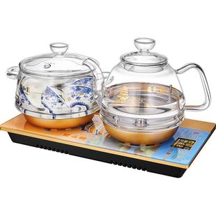 金灶H9颐和园联名全自动底部上水电热水壶玻璃烧水壶煮水壶电茶炉