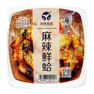 洋琪日料芥末章鱼即食新鲜冷冻八爪鱼足海螺片麻辣鲜蛤味付海螺肉