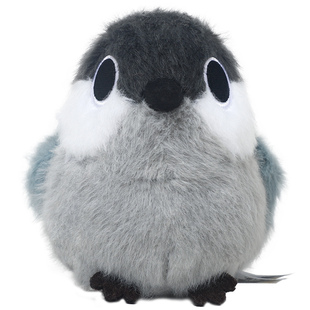 山雀毛绒玩具可爱小鸟玩偶麻雀公仔娃娃女孩生日礼物送女朋友闺蜜