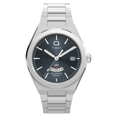 天美时不锈钢表带石英机芯商务