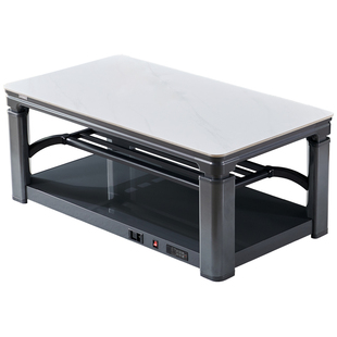 嘉嘉旺电暖桌升降取暖茶几烤火桌子茶几一体家用取暖桌烤火炉新款