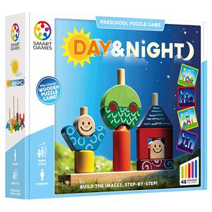 SmartGames日与夜2岁+儿童蒙氏积木早教玩具生日礼物六一礼物