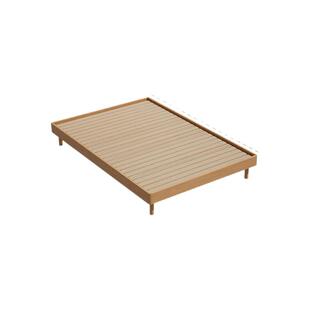 九伴乐高高地台床蒙氏儿童床榉木实木床男女孩榻榻米单人床地板床